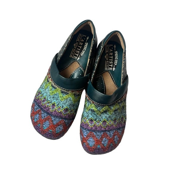 Spring Step NWT L'Artiste Zagabank Clogs - Picture 2 of 5